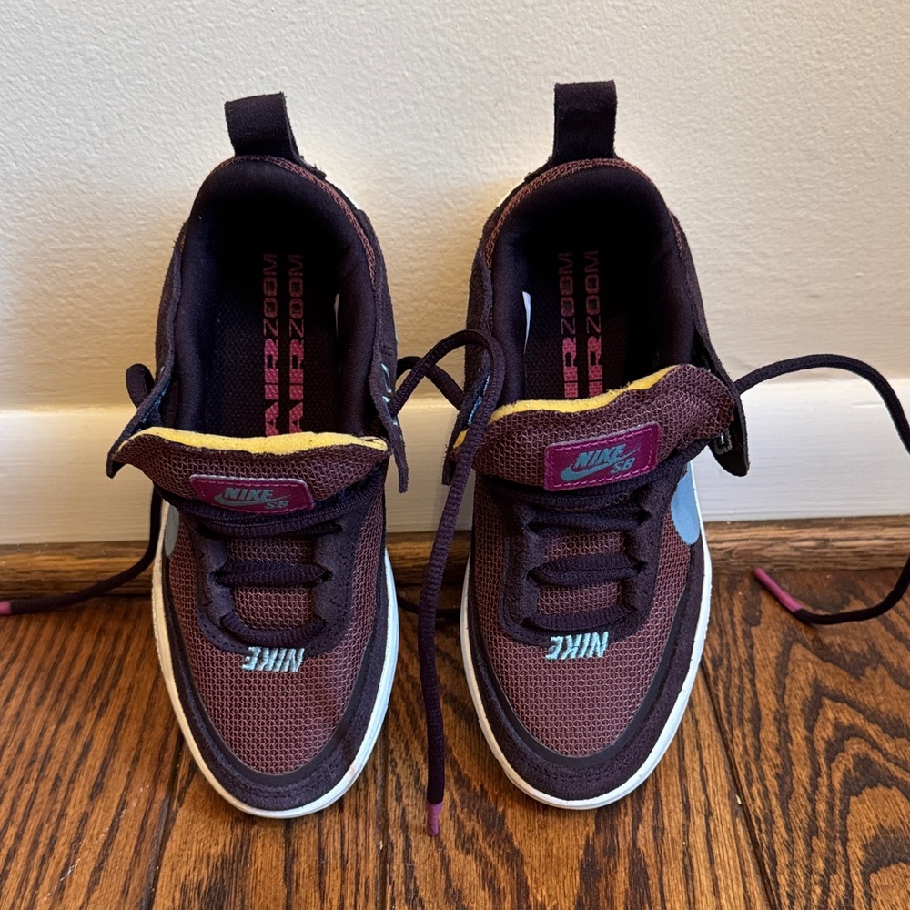 Nike Kids Sneakers - Black and Purple
